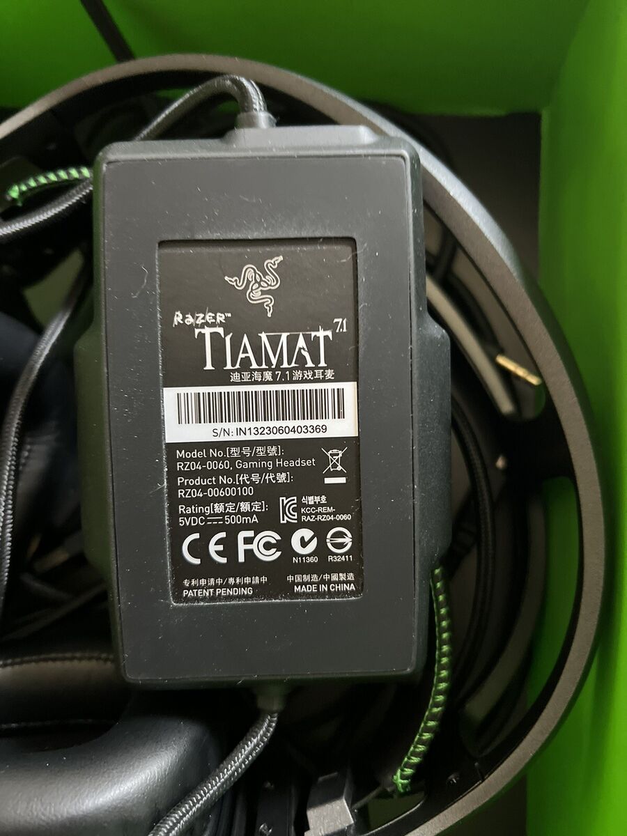 Razer Tiamat 7.1 Black Headband Headsets for PC for sale Razer Tiamat 7.1 Black Headband Headsets for PC for sale