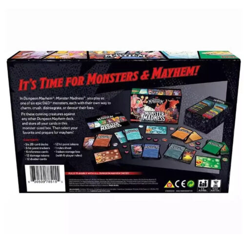 Monster Madness Dungeon Mayhem Action Packed Card Game 2-6 Adventurer, 8+ Age - Bild 2 von 2