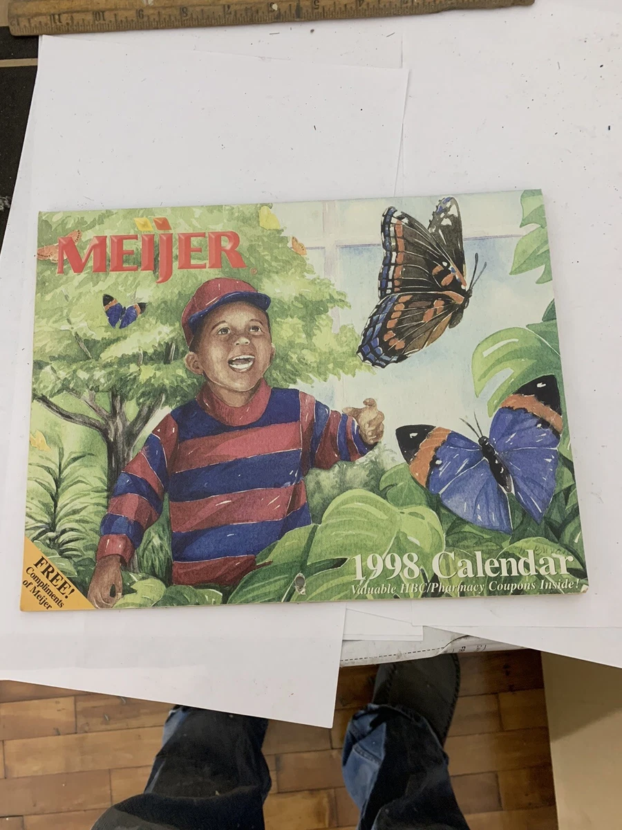 Meijer 1998 Calendar Used B180 | eBay