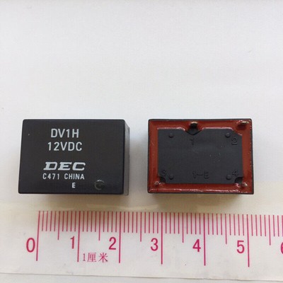 1pc DEC DV1H 12VDC Power Relay 4pin NEW #A6-22