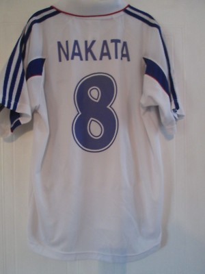 Japan 1999-2000 Nakata 8 Away Football Shirt Size large 43929