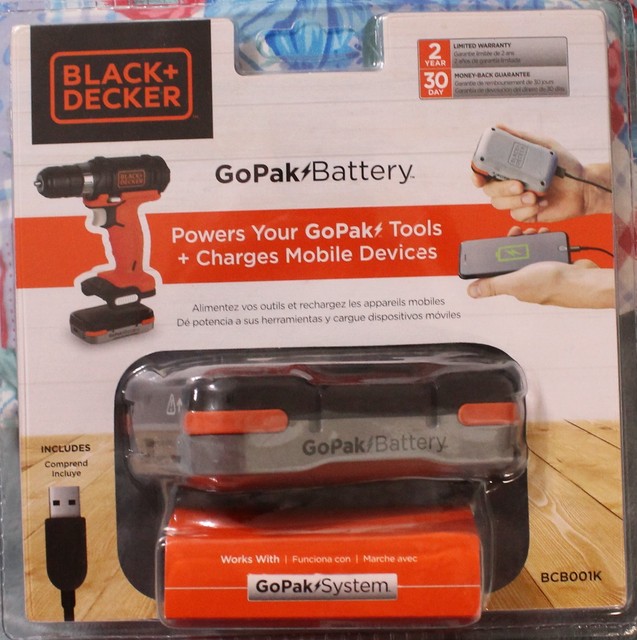 Gopak black decker аккумулятор