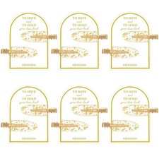 No Bend Glitter Hair Clips - Creaseless Setting Clips for Bridesmaid Gift, Pr...