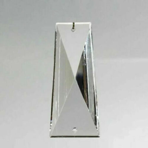 288szt 52mm Prostokątny kryształ Fengshui Fasetowany pryzmat Wiszący kryształ Asfour  - Zdjęcie 1 z 3