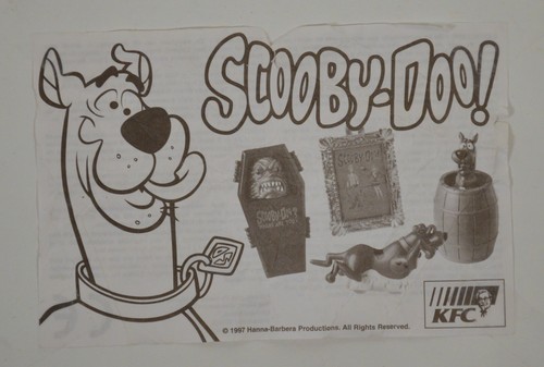 RARE 1997 Scooby-Doo 4" KFC EUROPE Action Figure Scooby-Doo - Picture 6 of 6
