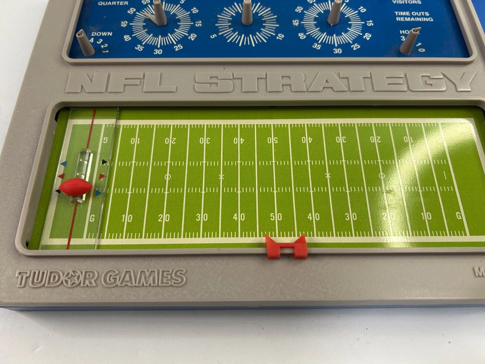 NFL Strategy Game Tudor Games 1976 Replacement Game Board - Image 2 of 4