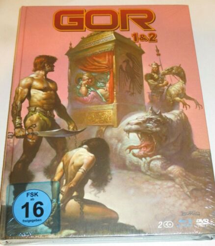 MGM - Mediabook - GOR 1 + 2 - Blu-ray + DVD/NEU/Fantasy/Oliver Reed/lim301/555/B - Imagen 1 de 1
