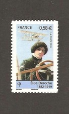FRANCE 2010  Autoadhésif n° 485  ELISE DEROCHE   Neuf** LUXE
