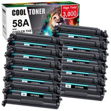 [No Chip]CF258A 58A Toner Cartridge For HP LaserJet Pro M404 M428fdw M428fdn Lot