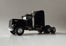 ELIGOR 1/43 KENWORTH W900 AREOCAB BLACK DIECAST SEMI TRACTOR TRAILER TRUCK CAB