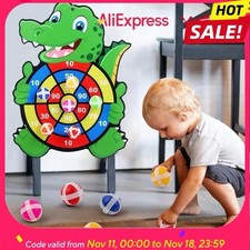 Pädagogische Dartscheibe für Kinder – Montessori Indoor Spiel ab 3 Jahren