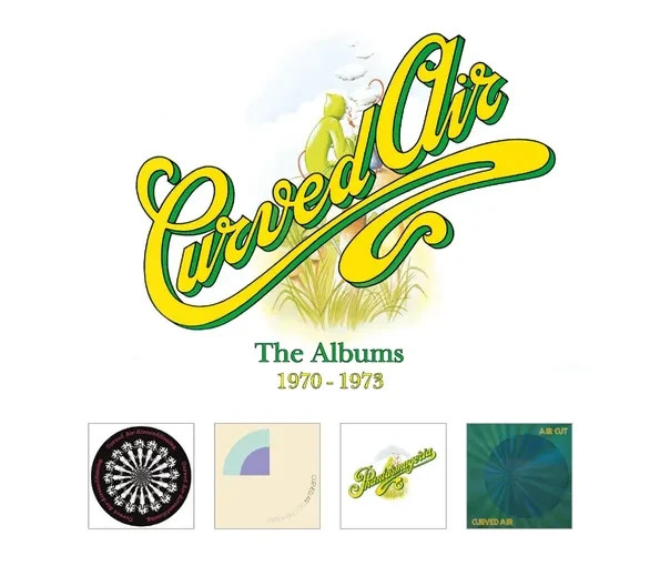 Curved Air: The Albums 1970-1973, 4CD Clamshell Box Set