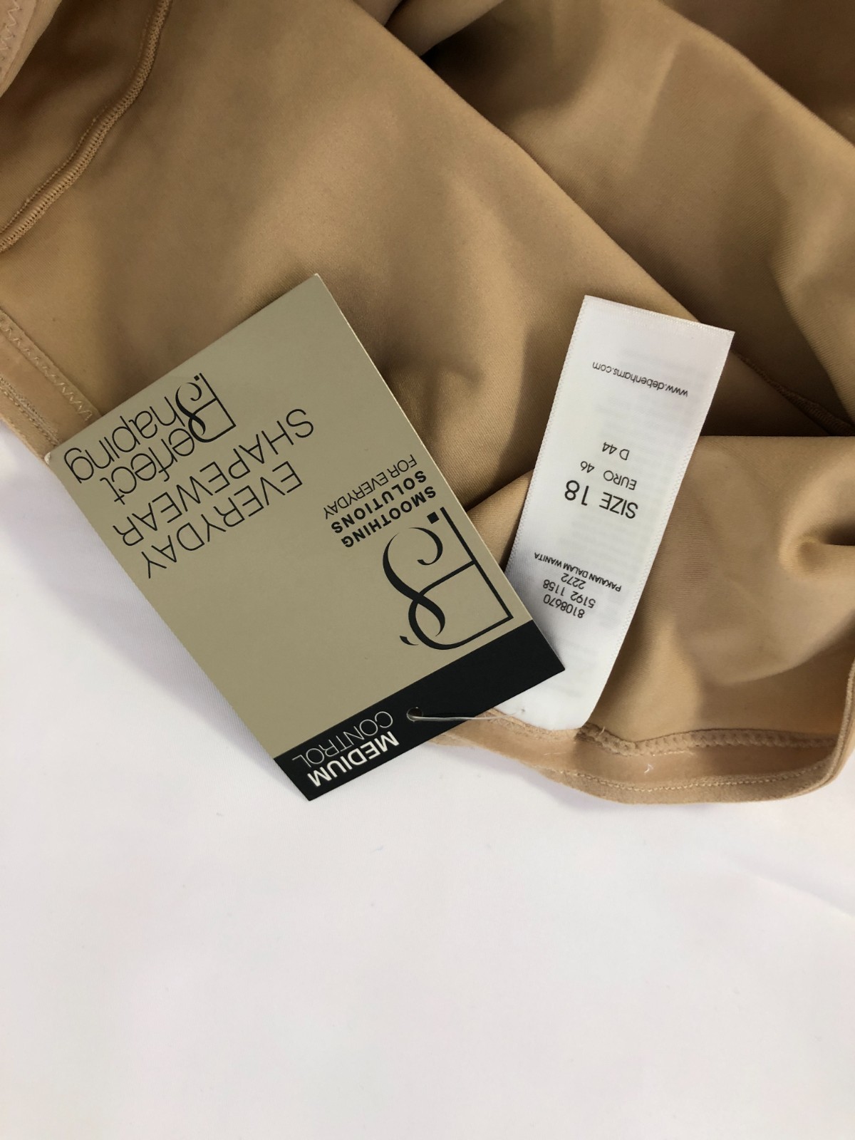 Medium Control Smoothing Solutions Natural Beige Size 18 Knickers image 3