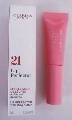 Clarins Lip Perfector Rose Shimmer 01 Lip Gloss 5ml Neu
