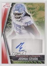 2022 SAGE Low Series Auto Red Joshua Ezeudu #A-JE2 Auto 0q3