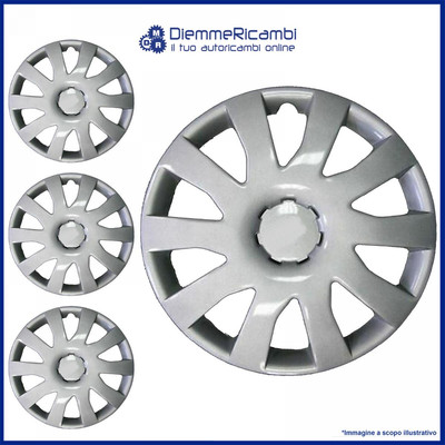 Kit 4 Copricerchi Cromati Per OPEL VIVARO/MOVANO - Adattabili 16 Pollici | Montaggio Facile Con Anello Metallico - Foto 13