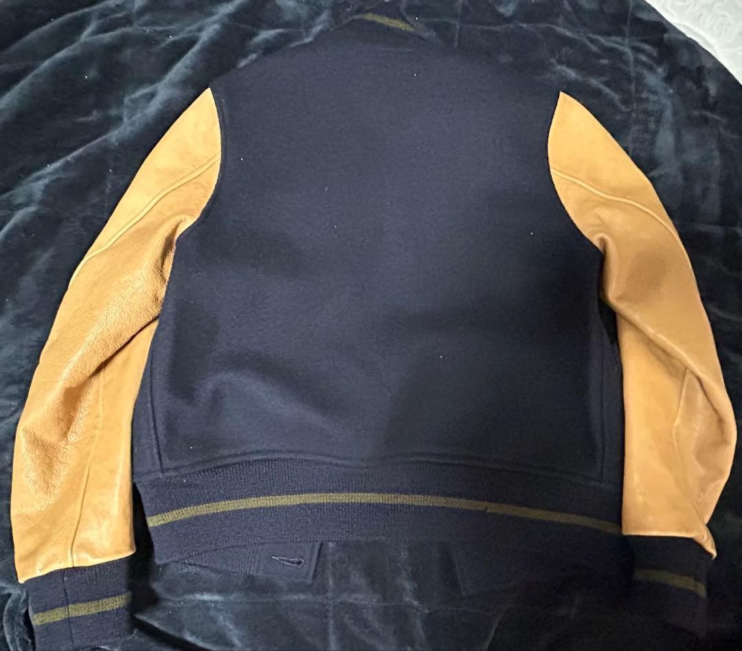 Buzz Rickson's Stadium Leather Varsity Jacket 6 S… - image 3