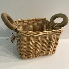 Hobby Lobby Woven Wicker Basket with Handles