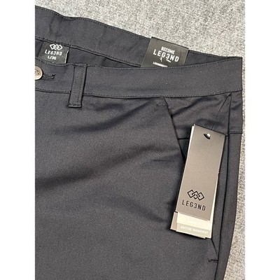 LEG3ND Mens Shorts L/36 Black Moisture Management Lightweight New with Tags