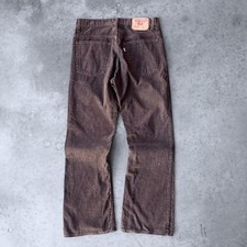 Vintage 70s Levi's 517 Corduroy Pants Bootcut Flare Brown 32 x 29.5