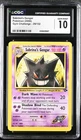 Pokemon Sabrina's Gengar Gym Challenge Unlimited 29/132 CGC 10 Gem Mint