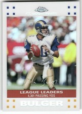 2007 Topps Chrome #TC41 Marc Bulger White Refractors #/869 St. Louis Rams SN