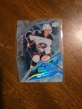 2022 - 2023 - Upper Deck Ice - Kent Johnson - Cool Cuts - RC - ( CC-38)