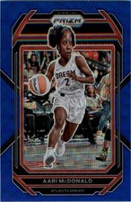 2023 Panini Prizm WNBA Prizms Blue Wave #5 Aari McDonald - BSK