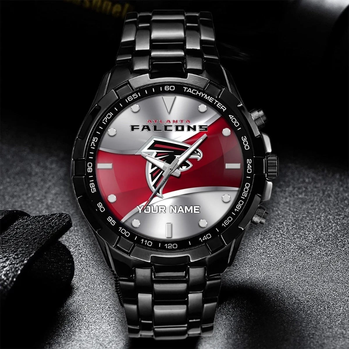 Personalized Atlanta Football Falconss Team Alloy Men Quartz Watch Gift For Him