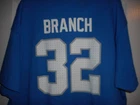 Brian Branch Detroit Lions #32 NFL Team Apparel Shirt NEW W/Tags Size 2XL