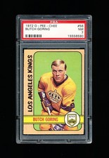 1972 OPC HOCKEY 56 BUTCH GORING PSA 7 NEAR MINT L.A. KINGS