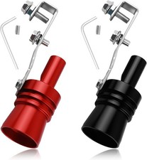 2pcs Turbo Whistle For Exhaust Pipe Turbo Sound Whistle Exhaust Muffler With Wh 2pcs Turbo Whistle For Exhaust Pipe Turbo Sound Whistle Exhaust Muffler With Wh