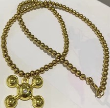 frank ocean homer pendant necklace (yellow)