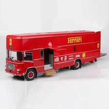 OM FIAT 150 ROLFO FERRARI TRUCK CAR TRANSPORTER  2-ASSI 1966  CMR CMR176  1:18