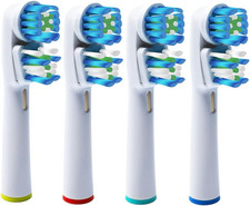 Replacement Brush Heads for Braun Oral-B Dual Clean Electric Toothbrush