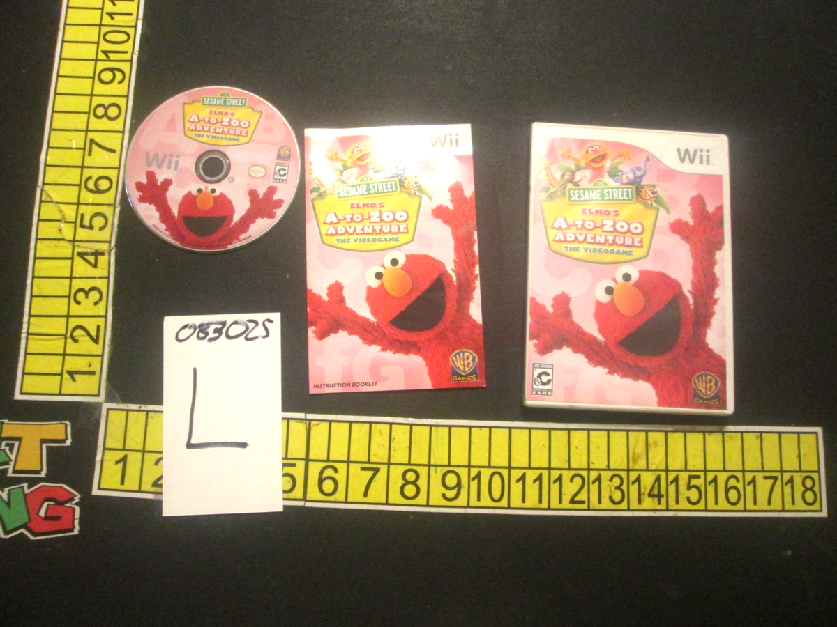 【DVD】emmurée／20030829 Sesame Street Elmo's A-to-Zoo Adventure (Wii) | eBay