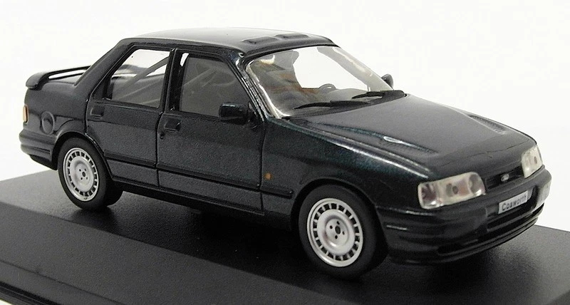 Caja blanca escala 1/43 32268 - Ford Sierra Cosworth 1990 - azul metálico Foto 3 de 4
