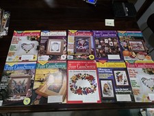 10 Just CrossStitch Magazine 1993 1994 Cross Stitch