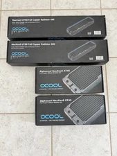Alphacool NexXxos XT45 Full Copper 280mm, 2X 140mm Fan Radiator V2