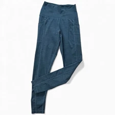 Member’s Mark Casual Rib green Women's Leggings Sz Small 