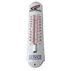 Vintage Honda Automobiles Sign - Service Gas Pump Sign on Porcelain Thermometer