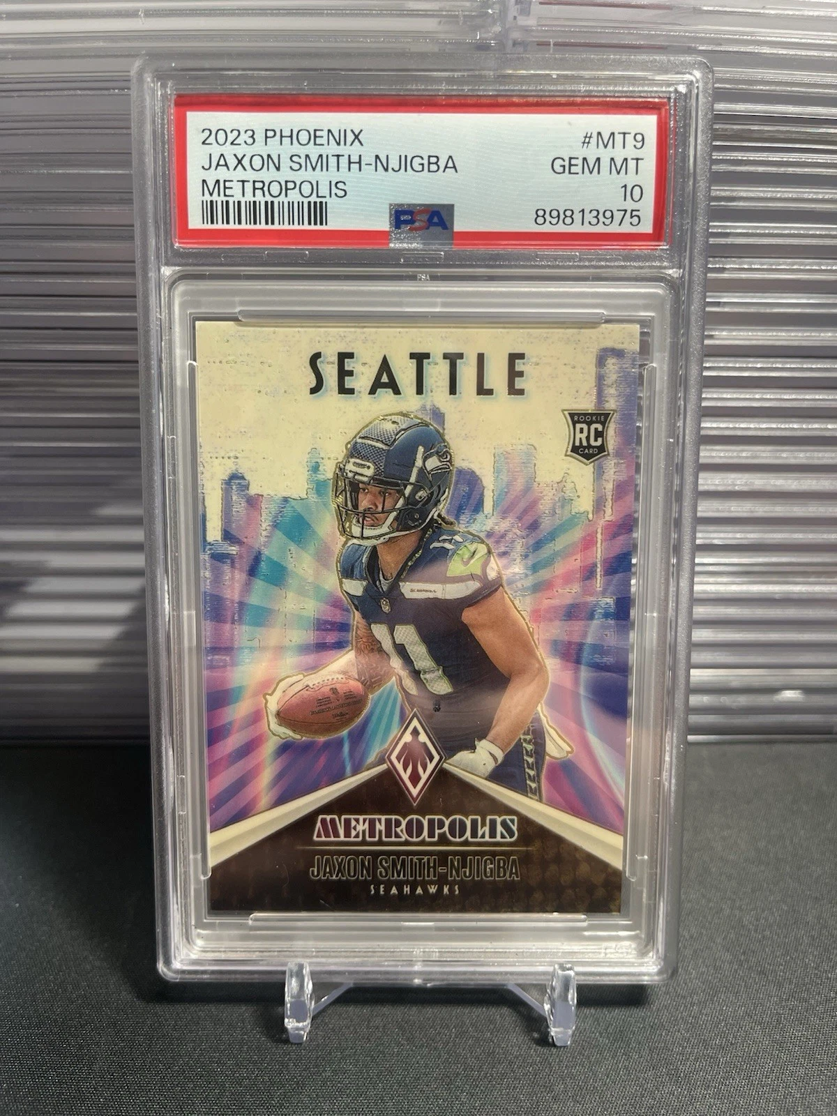 Jaxon Smith-Njigba Panini Phoenix Metropolis #MT9 Base