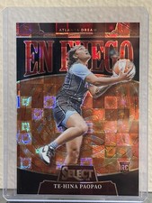 2025 Panini Select WNBA Te-Hina Paopao En Fuego #3 Black Pandora 1/8! Rookie RC