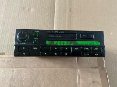 Original VW Golf 3 Radio Grüne Beleuchtung Original Code Karte Beta 4 1H0035152