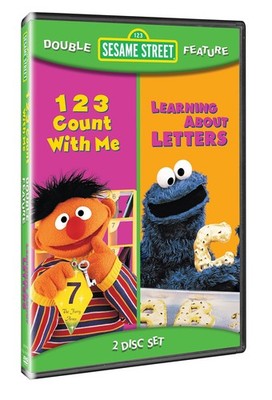 Sesame Street Double Feature: 123 Count with Me / Learning About Letters [DV...