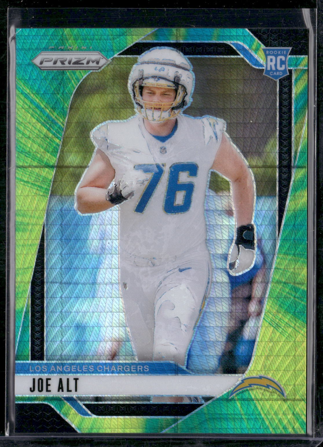 2024 Panini Prizm Joe Alt Hyper Prizm RC 039/180 #353 Los Angeles Chargers