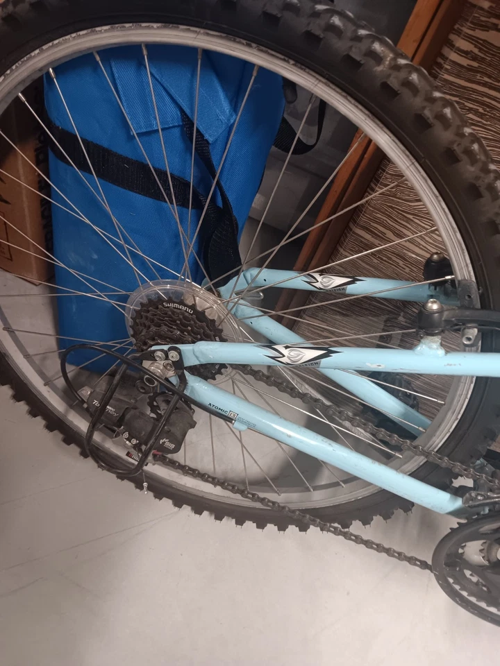 BICICLETA DE MONTAÑA RALEIGH MOJAVE-2.0 21 velocidades azul claro Foto 4 de 4