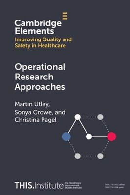 Operational Research Approaches by Martin Utley Paperback Book