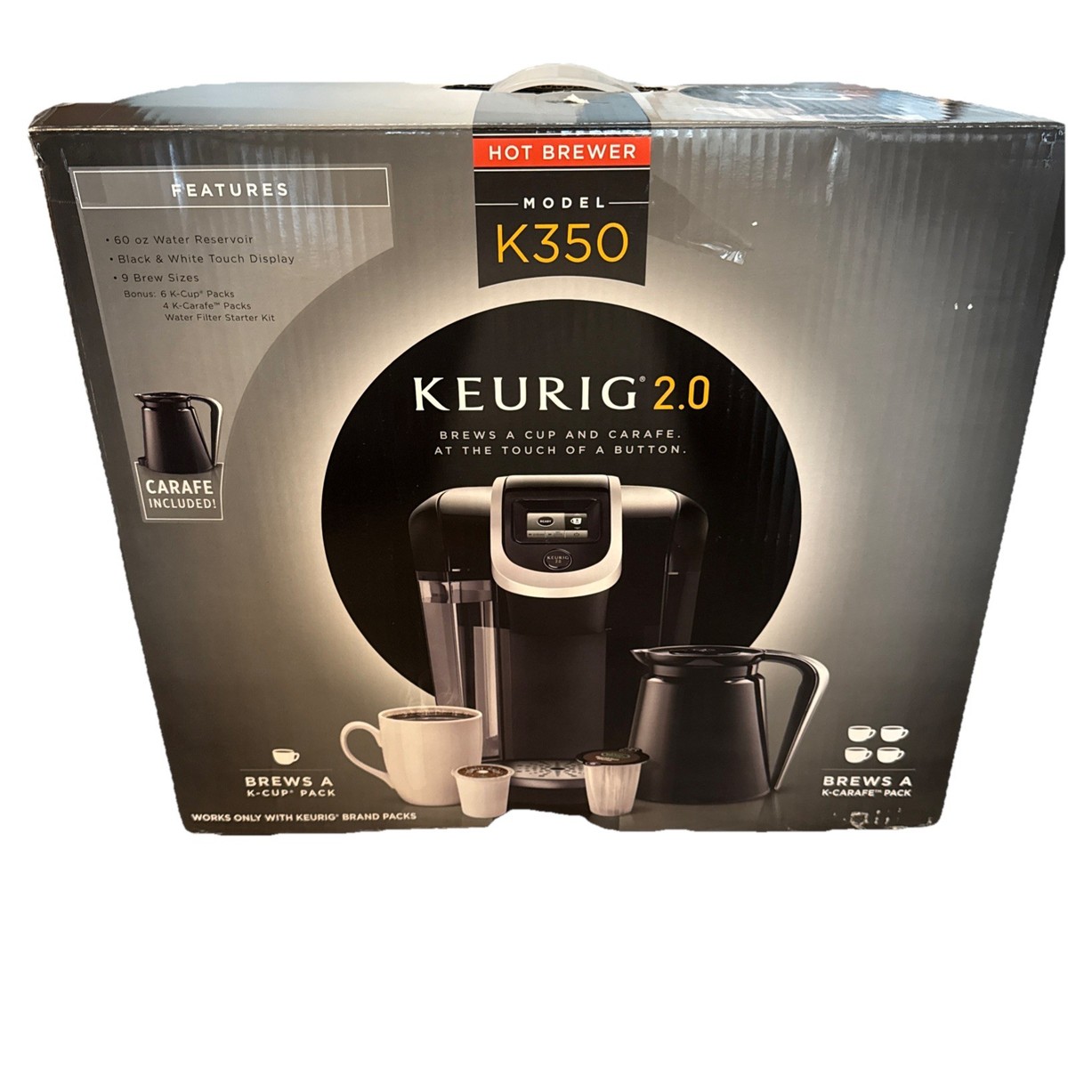 Keurig K350 8 Cups Coffee - Black 649645202303| eBay