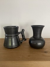 Prinknash Abbey Pottery Ceramic Small Tankard And vase